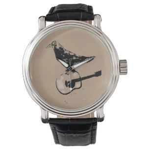 Raven Guitar Song reloj de pulsera