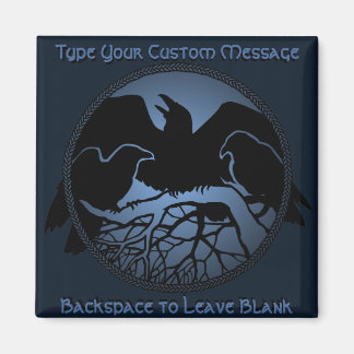 Raven Magnet Raven Regalo de imán personalizado Fr