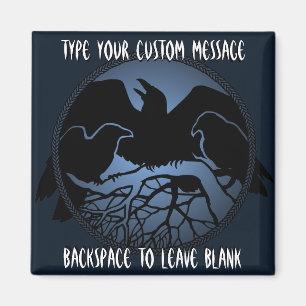 Raven Magnets RavenRegalo de imanes Fridge persona