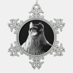 Raven Ornament Raven Personalizado de decoraciones