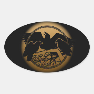 Raven Pegatinas Pegatinas de arte nativos de vida 
