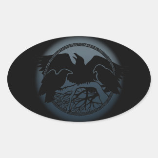 Raven Pegatinas Pegatinas de arte nativos de vida 