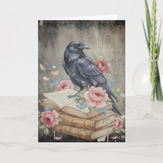 Raven & Roses - Vintage Floral (Anverso)