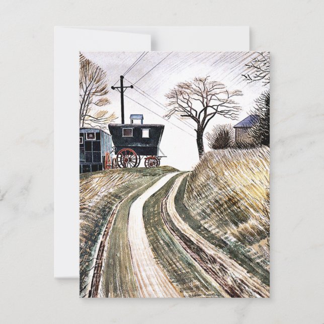 Ravilious - Caravanas, arte fino (Anverso)