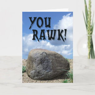 ¡Rawk! Tarjeta mediana