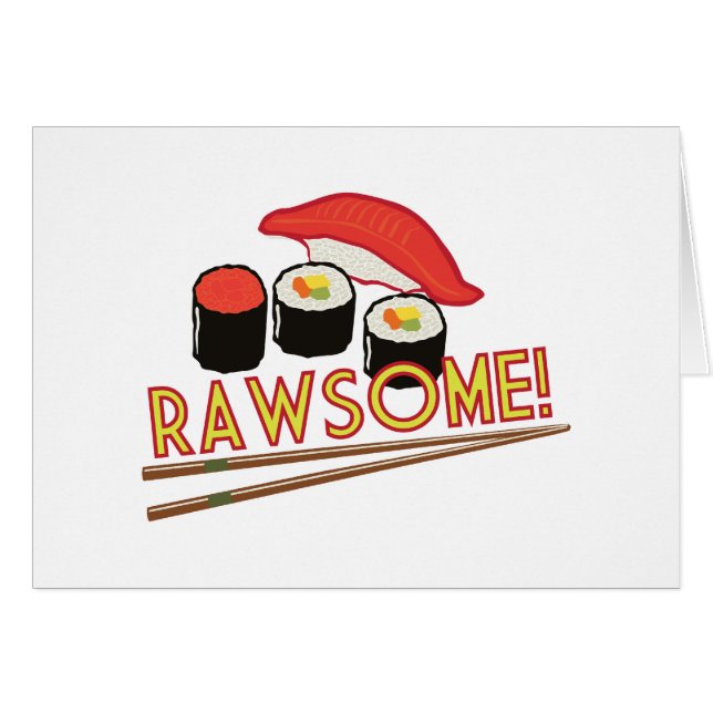 ¡Rawsome! (Anverso (Horizontal))