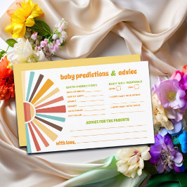 Ray of Sunshine Advice Tarjeta de predicciones par