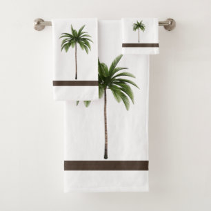 Raya de Brown y palmera verde
