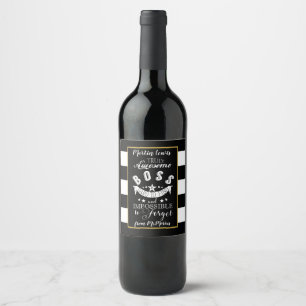 raya monocromada de la etiqueta del vino patrón bl
