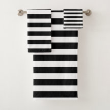 Rayado blanco y negro moderno