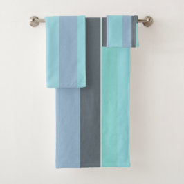 Rayas abstractas púrpura, verde y turquesa