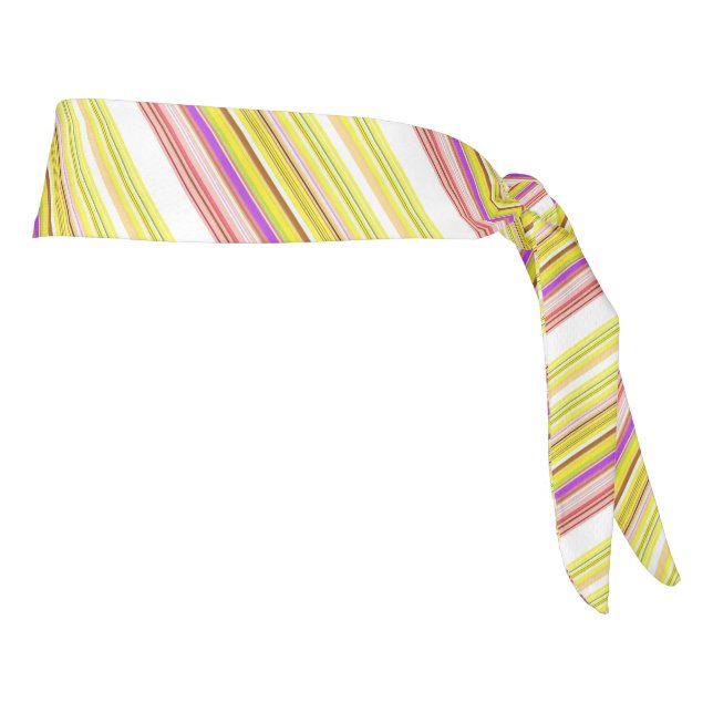 Rayas amarillas blancas cortas (Girar 90)