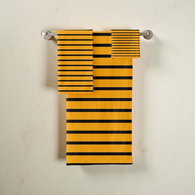 Rayas amarillas y negras Patrón moderno, elegante (Subido por el creador)