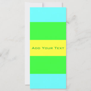 Rayas anchas amarillas, verdes, azules de Shirley