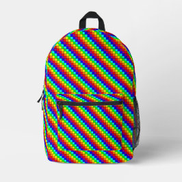 Rayas arco iris - Mochila