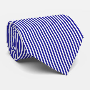 Rayas Azules Corbata Hombre