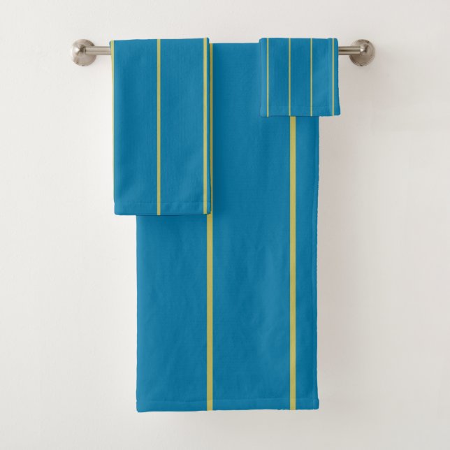 Rayas azules y amarillas (In situ)