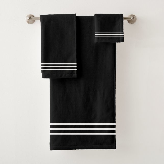 Rayas blancas sobre negro (In situ)