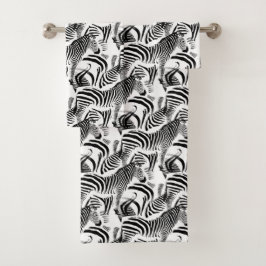 Rayas blancos y negros de la cebra, sistema de la