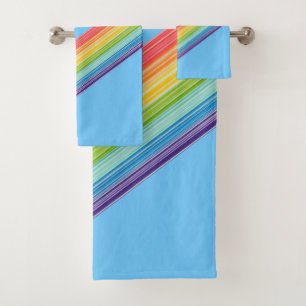Rayas de arco iris diagonales