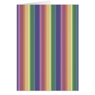 Rayas de arco iris mudas