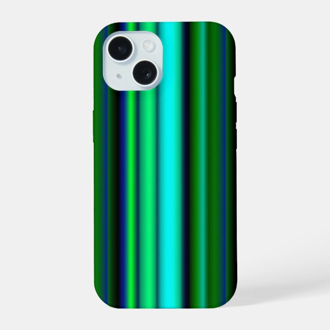 Rayas de arcoíris verde azul (Reverso )