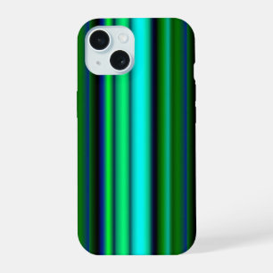 Rayas de arcoíris verdes azules
