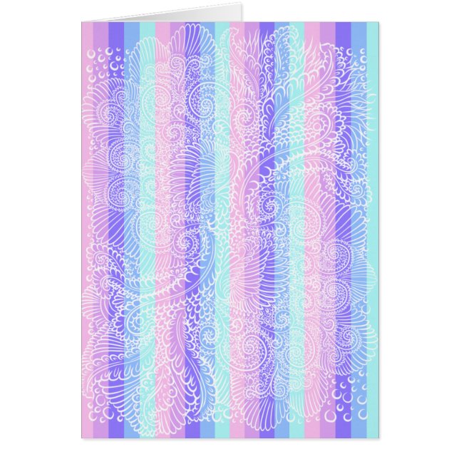 Rayas de armonía pastel (Frente)