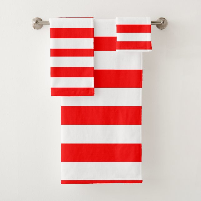 Rayas de cabina rojas y blancas (In situ)