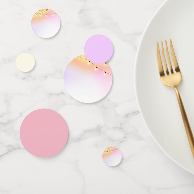 Rayas de cadena Pastels Confetti (Grupo)