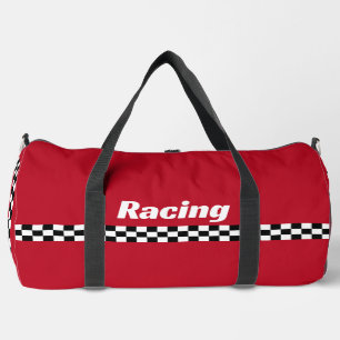 Rayas de Carreras Diseño Bolsa Duffel