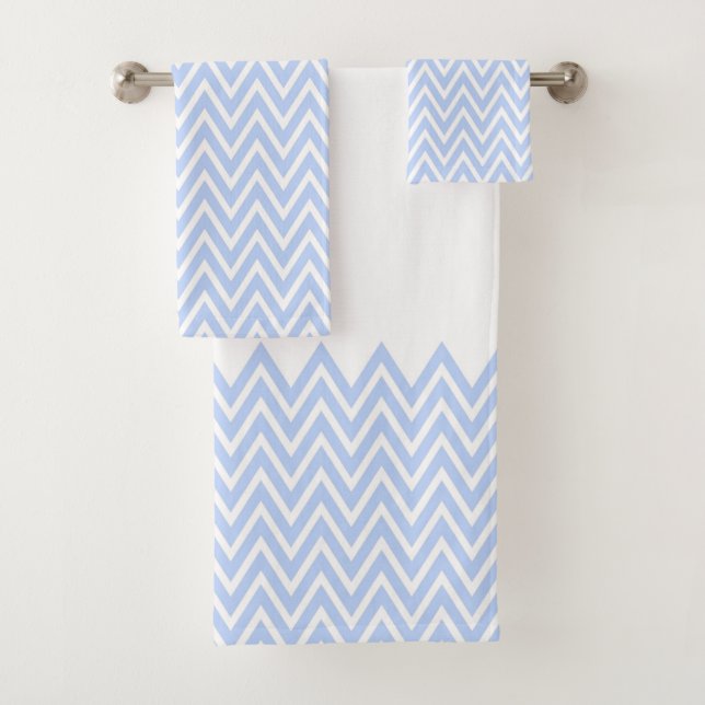 Rayas de Chevron Azules (In situ)