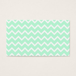Rayas de Chevron del zigzag de la verde menta
