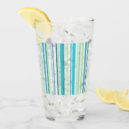 Rayas de color Aqua Blue Green Beach