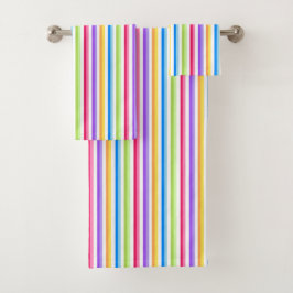 Rayas de colores brillantes