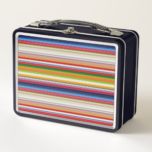 Rayas de colores cálidos