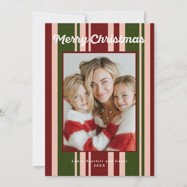 Rayas de Feliz Navidad (Anverso)