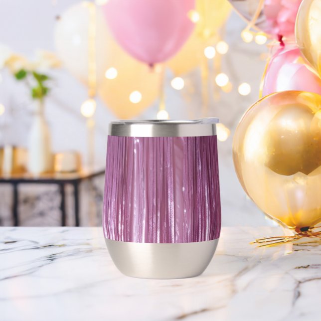 Rayas de insectos rosados de la orquídea púrpura (Despedida de soltero)