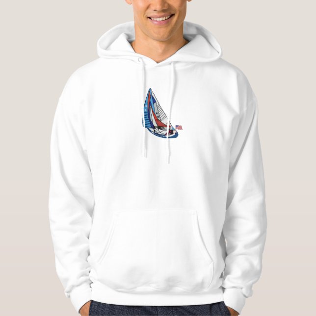 Rayas de las estrellas y camisetas de las velas (Anverso)