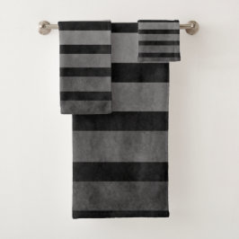 Rayas De Línea Texturadas De Camuflaje Negro Y Gri