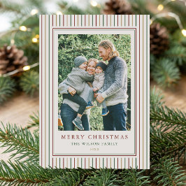 Rayas de Navidad Una Foto