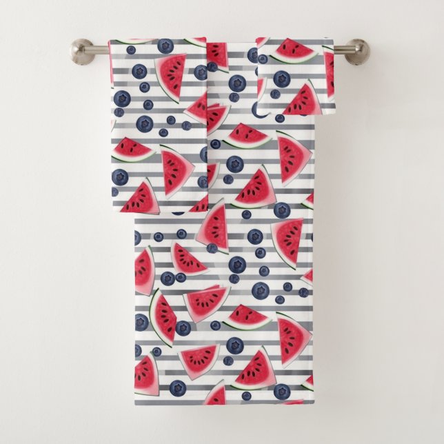 Rayas de sandía de verano (In situ)