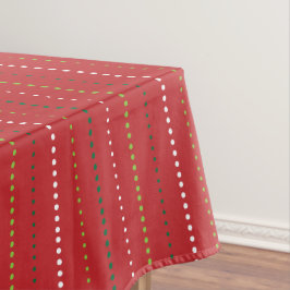 Rayas del día de fiesta - mantel