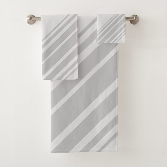 Rayas Diagonales Elegantes De Luz Y Gris Oscuro (In situ)