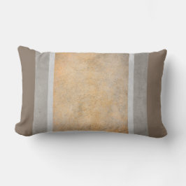 rayas diseño almohada de diseño afligido gris y br