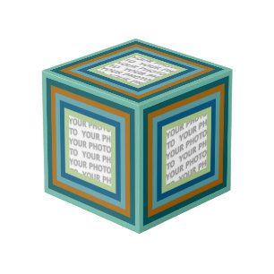 Rayas en el marco cuadrado 9 + tu foto