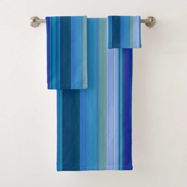 Rayas en tonos de azul (In situ)