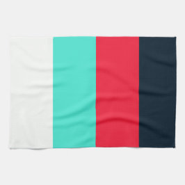 Rayas frescas: Toalla de mano multitónica contempo