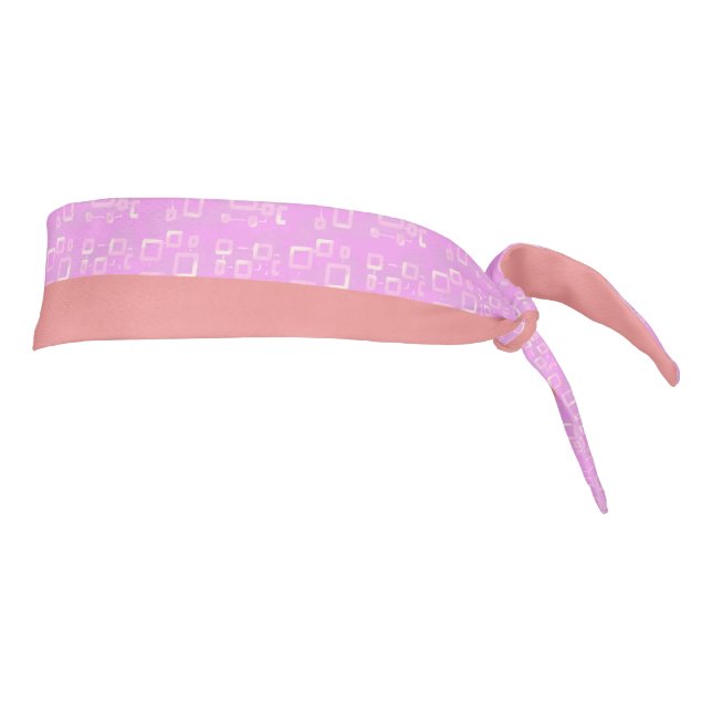 Rayas geométricas rosadas (Girar 90)
