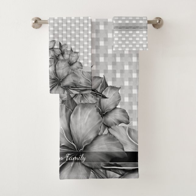 Rayas grises de los controles de los lirios (In situ)